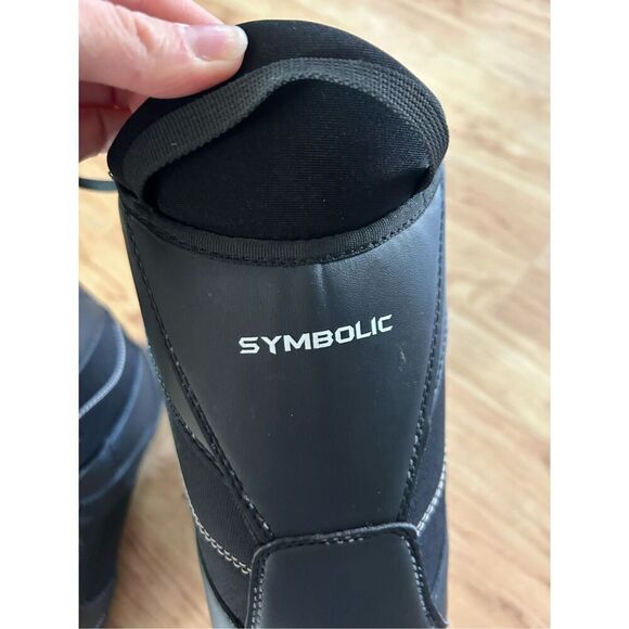 Symbolic snow boarding boots black size 13 - Picture 5 of 6